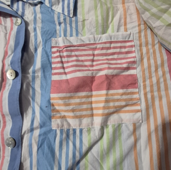 Colorful Button Up By Ruby Rd - Size 1x - Picture 4 of 6